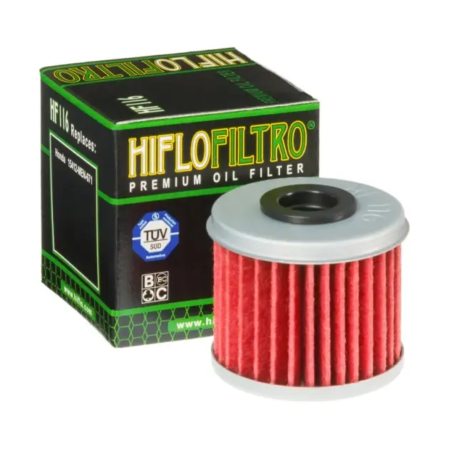 HIFLOFILTRO oil filter HF 116 - Oblíbený produkt
