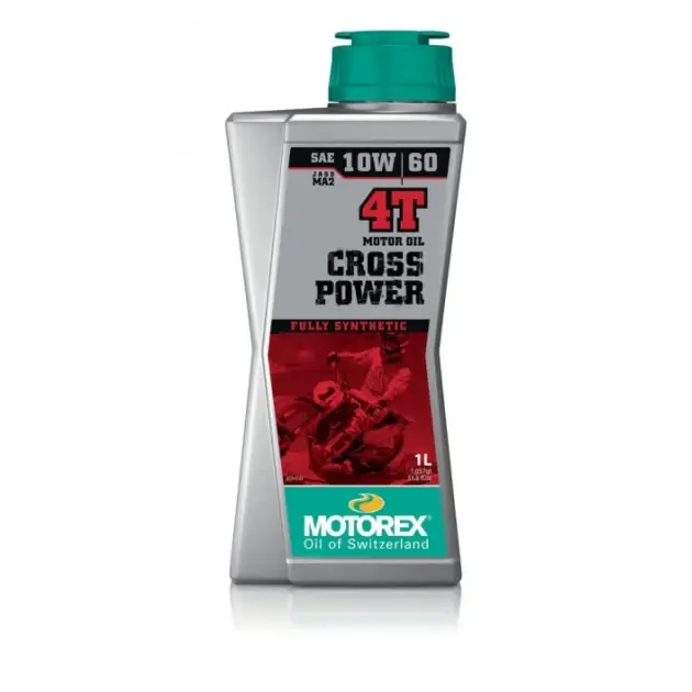 MOTOREX 4T CROSS POWER 10W/60 1l - Nově k dispozici
