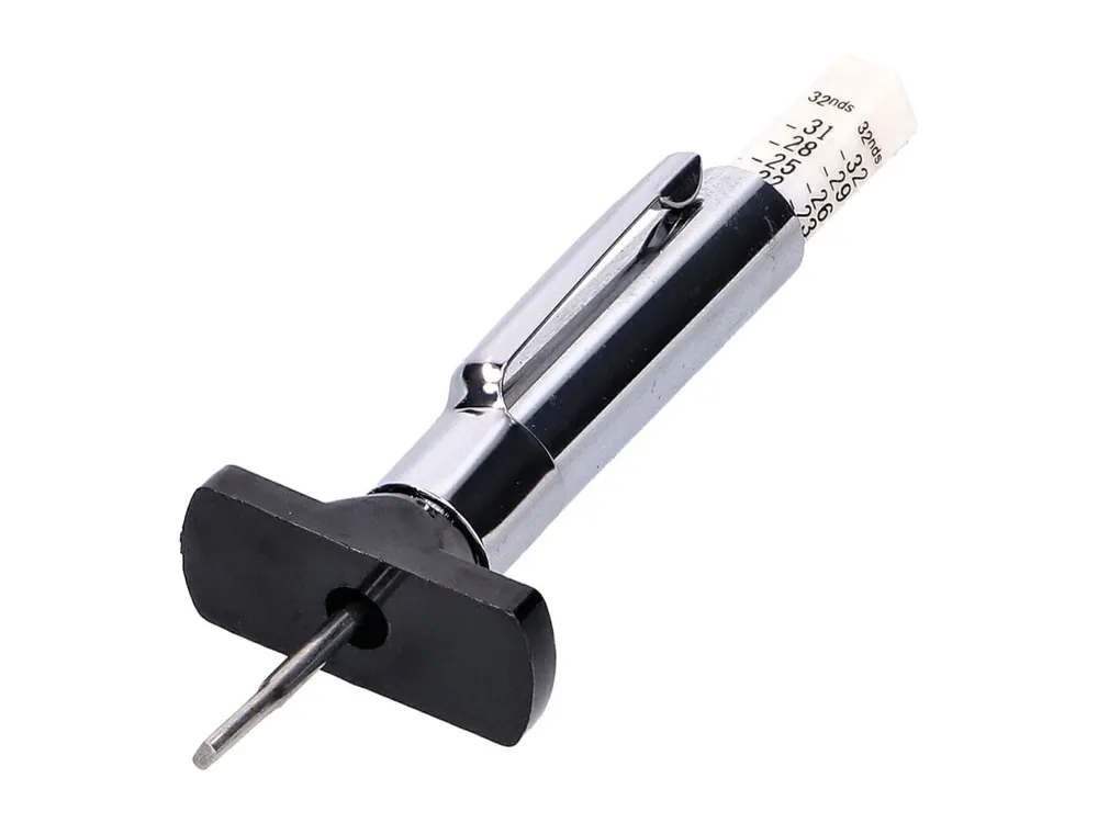 Měřič hloubky dezénu pneumatik 1–25 mm Silverline | Výhodný nákup