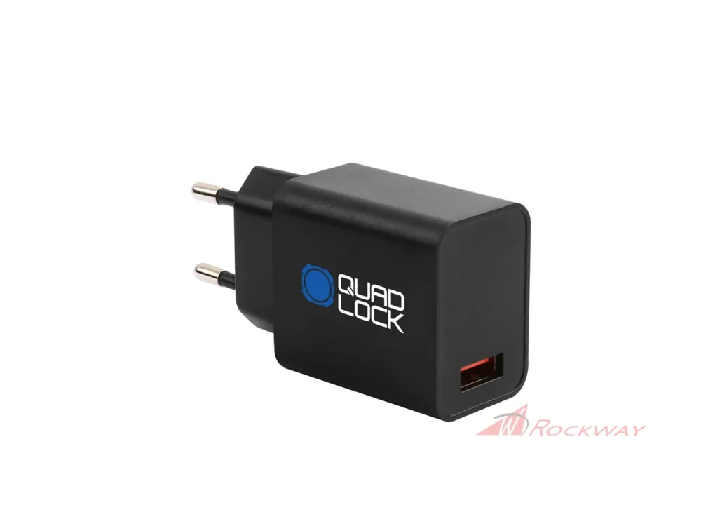 Síťová nabíječka Quad Lock® 18 W - standard EU (USB A) | Špičková kvalita