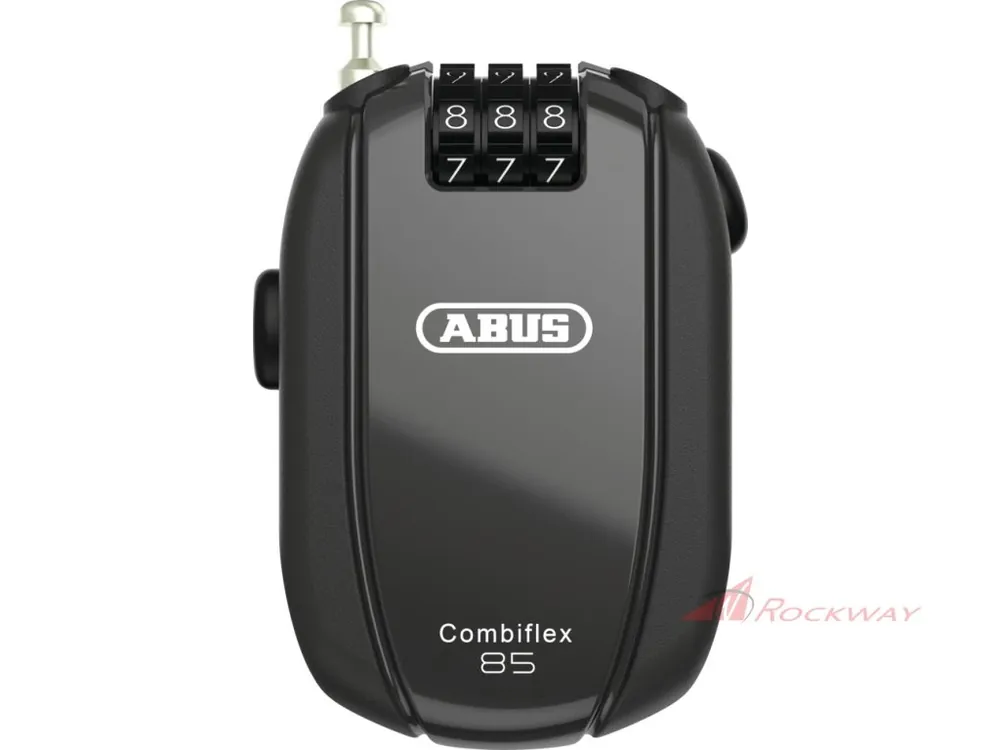 svinovací lankový zámek Combiflex Break (délka 85 cm, černý), ABUS - Přímo od výrobce