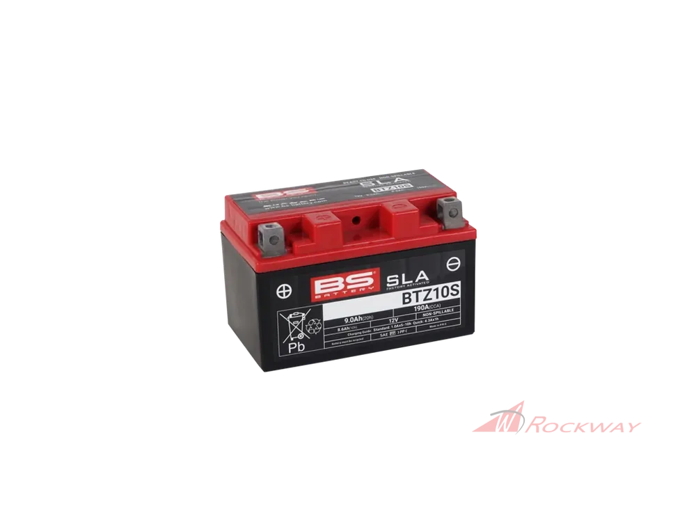 Továrně aktivovaná motocyklová baterie BS-BATTERY BTZ10S (YTZ10S) | Doprodej zásob