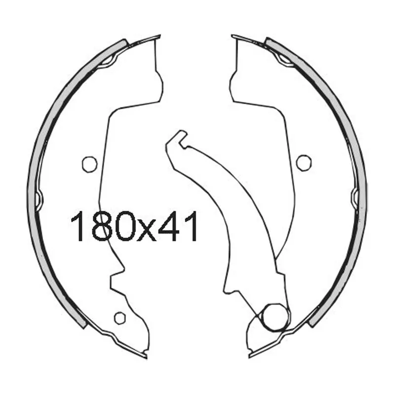 Brzdové čelisti RMS 225120251 - Outlet