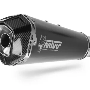 Nově k dispozici | Výfuk kompletní 2x1 MIVV DELTA RACE K.044.LDRB Černá ocel pro KAWASAKI Z 650 2017-2023, KAWASAKI Ninja 650 2017-2023