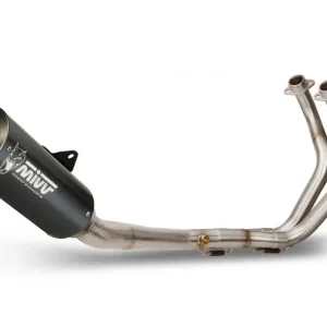 Bezpečný nákup - Výfuk kompletní 2x1 MIVV GP PRO Y.045.LXBP Černá nerezová ocel pro YAMAHA MT-07 700 2014-2020