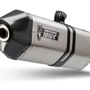 Koncovka výfuku MIVV SPEED EDGE S.049.LRX Nerez pro SUZUKI DL 650 V-STROM 2017-2024 | Vysoká kvalita