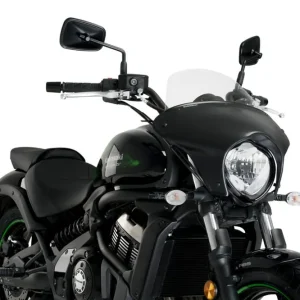 Výhodný nákup | Plexi štít PUIG BATWING SML 21076W průhledný dlouhé pro KAWASAKI Vulcan S 650 2015-2025