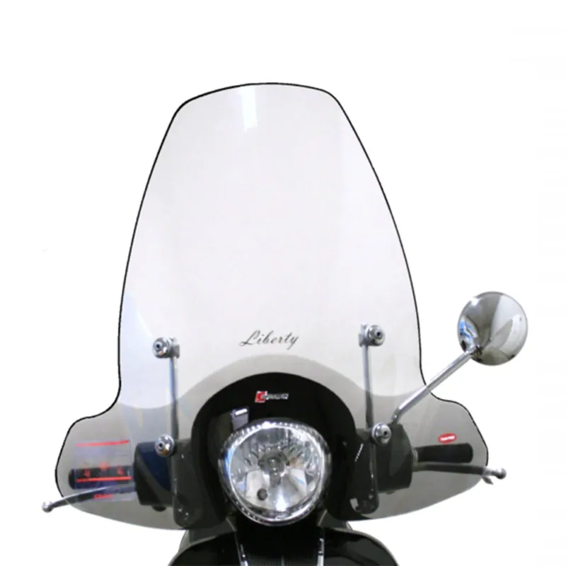 Vysoká kvalita | Plexi štít Faco 267008000 725x735 pro PIAGGIO/VESPA Liberty 50 2T 2004, PIAGGIO/VESPA Liberty 125 / S (2006