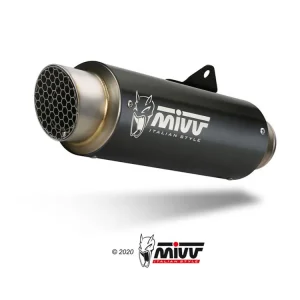 Výfuk kompletní 1x1 MIVV GP PRO H.074.LXBP Černá ocel pro HONDA CB 125 R 2018-2020 | Špičkový produkt