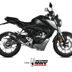 Výfuk kompletní 1x1 MIVV GPpro H.074.L2P Karbon pro HONDA CB 125 R 2018-2020 | Velká sleva