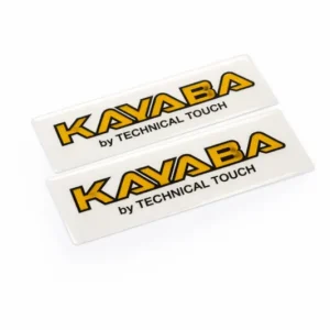 Akční sleva - Sada samolepek přední vidlice KYB 170010001102 (pár) KYB od TT – retro žlutá