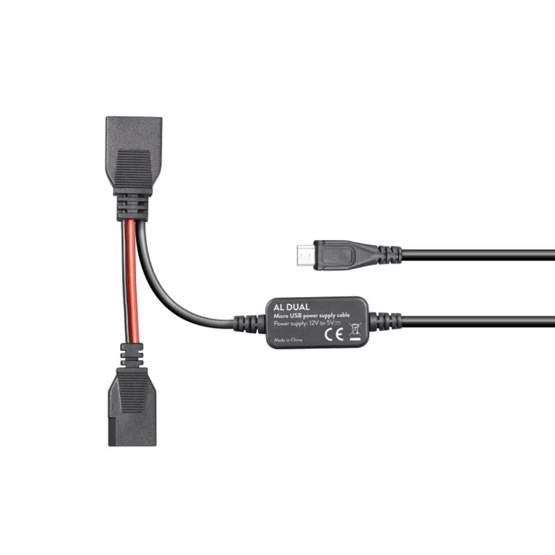 Poslední dny | Měnič napětí AL-Dual 48 (redukce z 48V na 12V/5V) MIDLAND C1403 +Kabel micro-USB / DUALMI