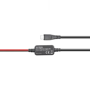 Prodejní hit - Měnič napětí AL-Dual (redukce z 12V na 5V) MIDLAND C1403.01 +Kabel USB pro Dual Mike