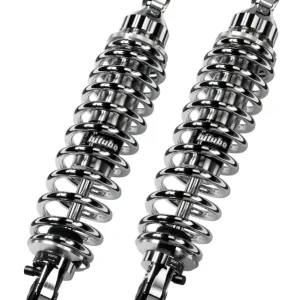 Zadní TWINSHOCK tlumič BITUBO Nastavitelné předpětí pružiny, odskok CHROME EDITION pro ROYAL ENFIELD Interceptor 650 2025-2026 - Outlet