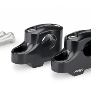 Zvýšení řidítek PUIG PULLBACK 21811N černý height 20mm, d 25mm, back 16mm - Výborné hodnocení