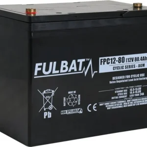 Baterie AGM FULBAT FPC12-80 (T6) | Rychlá doprava