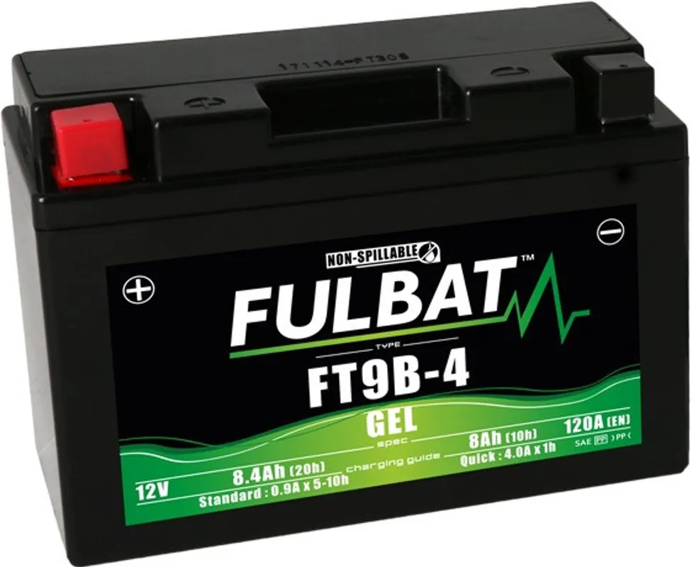 Gelová baterie FULBAT FT9B-4 (YT9B-4) - Objednejte nyní