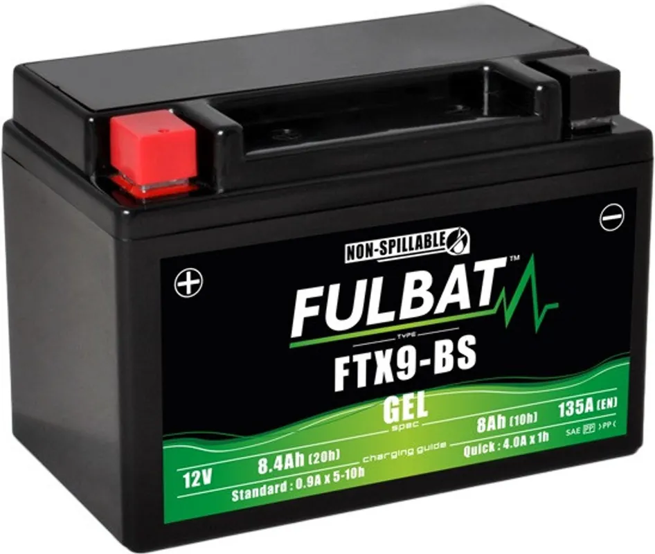 Populární - Gelová baterie FULBAT FTX9-BS GEL (YTX9-BS GEL)