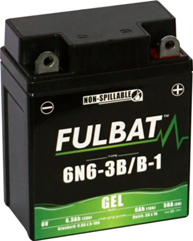 Gelová baterie FULBAT 6N6-3B/B-1 GEL - Ušetřete nyní