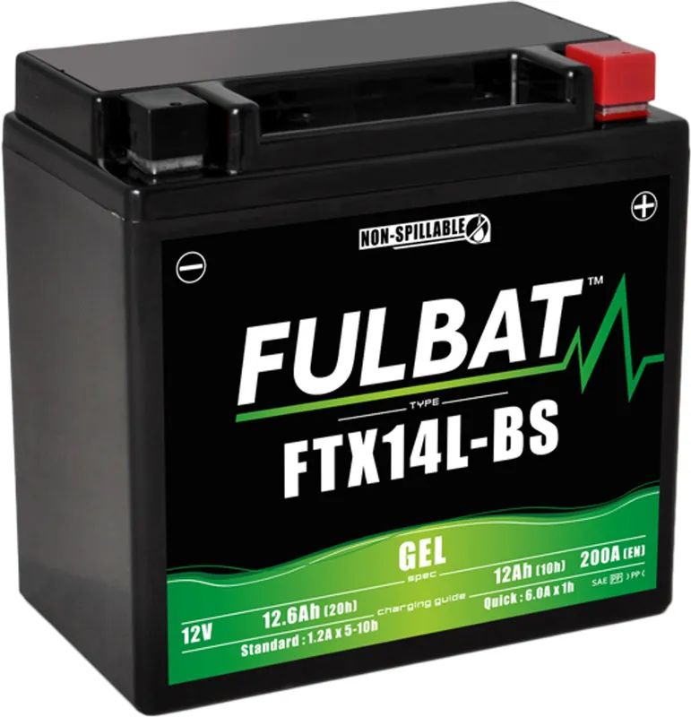 Gelová baterie FULBAT FTX14L-BS GEL | Sleva