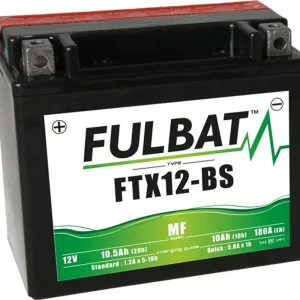 Bezúdržbová motocyklová baterie FULBAT FTX12-BS (YTX12-BS) - Tovární cena