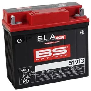 Továrně aktivovaná motocyklová baterie BS-BATTERY 51913 (FA) SLA MAX | Akce končí brzy