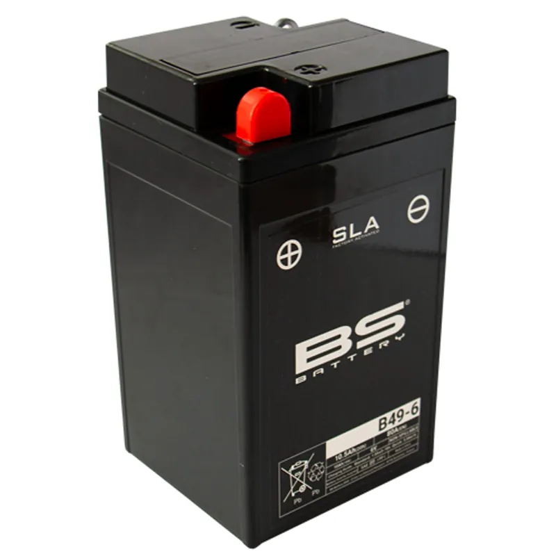 Továrně aktivovaná motocyklová baterie BS-BATTERY B49-6 (FA) SLA | Velmi populární