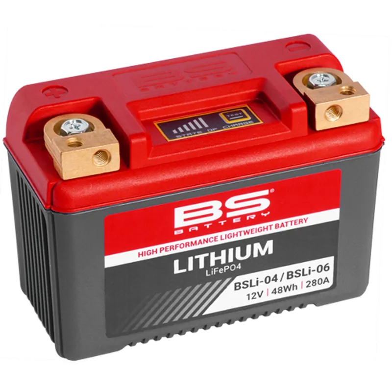 Lithiová motocyklová baterie BS-BATTERY BSLI-04/06 - Outlet