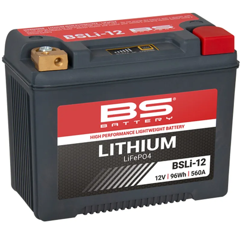 Lithiová motocyklová baterie BS-BATTERY BSLI-12 - Výhodná nabídka