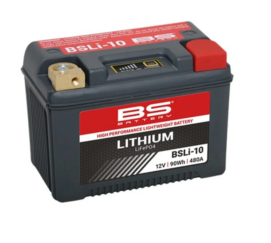 Lithiová motocyklová baterie BS-BATTERY BSLI-10 | Kupte dnes