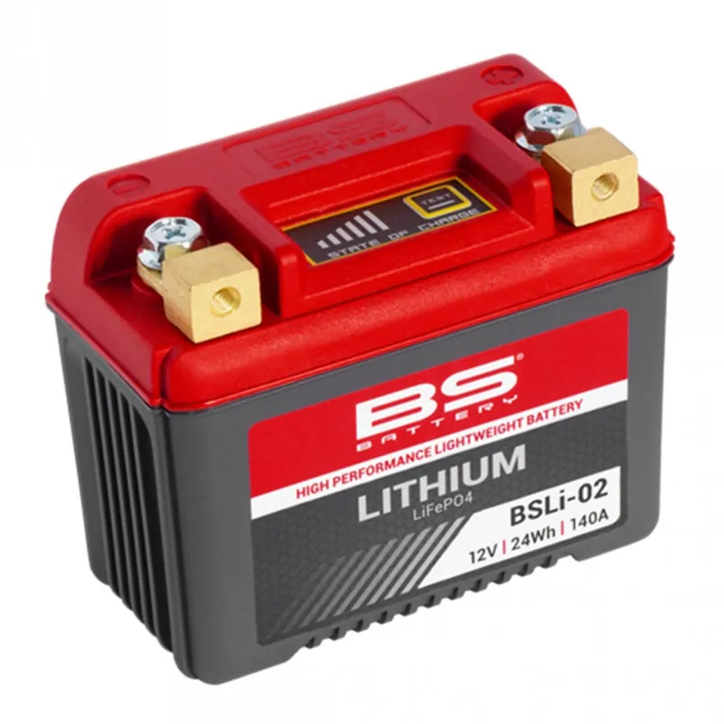 Lithiová motocyklová baterie BS-BATTERY BSLI-02 MAX | Jen po omezenou dobu