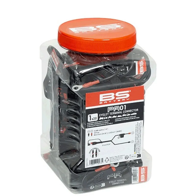 Eyelet terminal connector BS-BATTERY PA01 M6 (sklenice 20ks) | Cenový hit