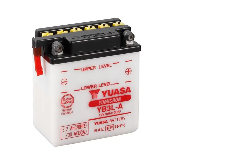 Yumicron akumulátor bez kyseliny YUASA YB3L-A - Oblíbený produkt