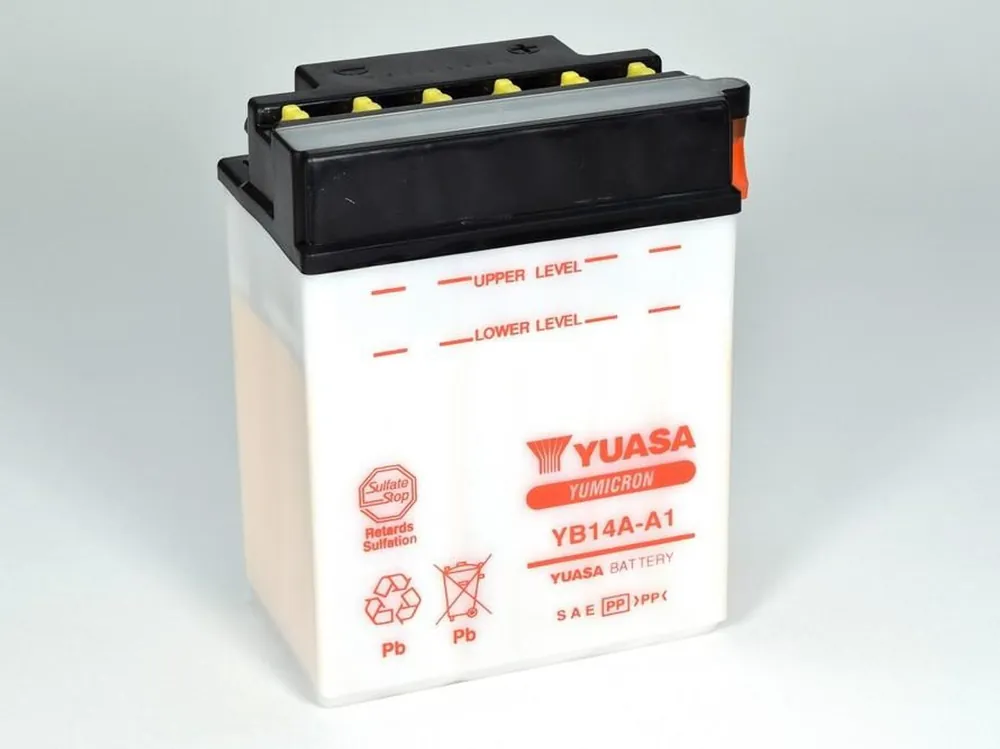 Yumicron akumulátor bez kyseliny YUASA YB14A-A1 - Nově v nabídce