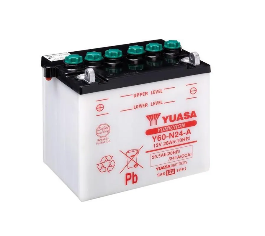 Yumicron akumulátor bez kyseliny YUASA Y60-N24-A | Nabídka dne