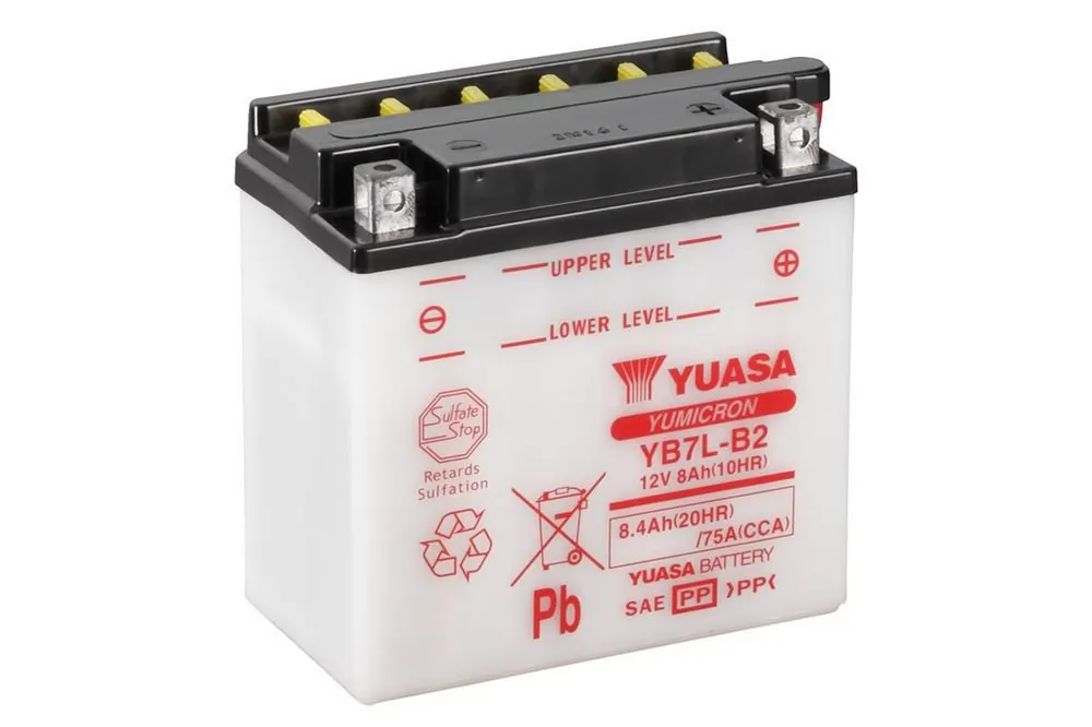 Yumicron akumulátor bez kyseliny YUASA YB7L-B2 | Blesková nabídka